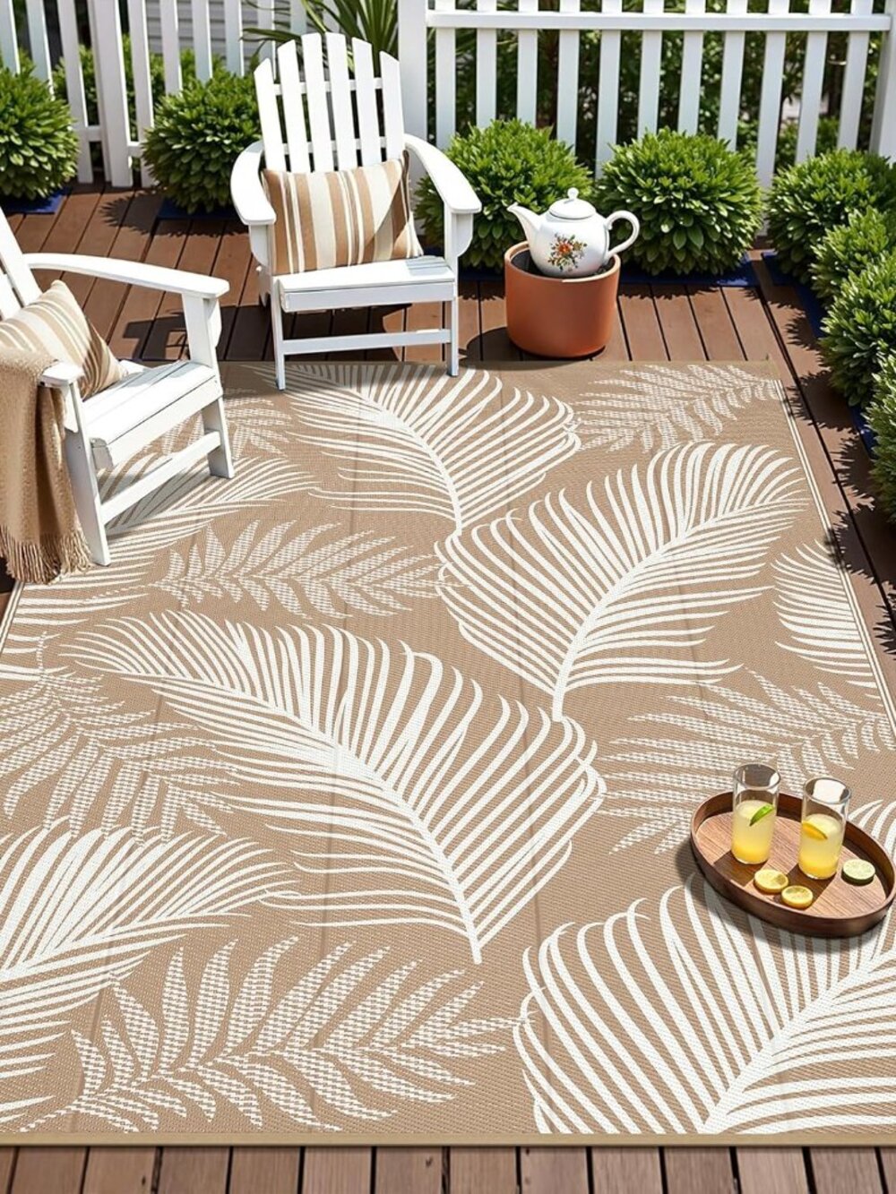 Waterproof Outdoor Rug 5x8 - Picture 8 of 8